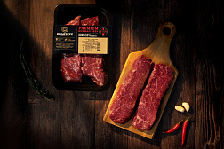 Стейк порционный "Денвер" из мрам.гов. б/к охл. (Denver Steak)