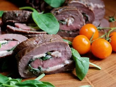 Мясной рулет из фланка