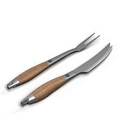 Набор разделочный вилка и нож Premium Line 800 Degrees Barbecue Trancher Set