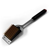 Щетка со скребком для чистки гриля Red Line 800 Degrees Double Head Cleaning Brush