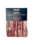 (80297) Бекон говяжий сырой в нарезке 0,2 кг*4 (0,8 кг) ВУ, ТМ PRIME FOODS
