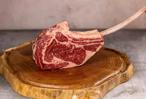 (63014) Cтейк порционный "Томагавк" м/к охл. (Tomahawk Steak, Long Bone 9) ТФ ПУ ТМ Праймбиф купить ✔️ PrimeBeef ✔️ Качество